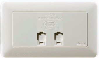 ERE-42H立體 電話雙插座
