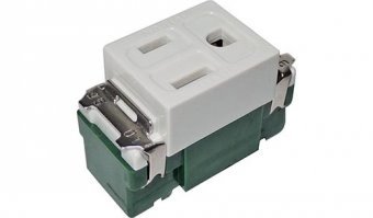 ERE-1101S 卡式接地單插座